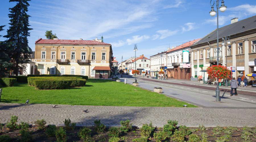 I nostri servizi di noleggio auto offrono una vasta selezione di veicoli a Radom.